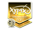 Artwork for Sticker | Xyp9x (Gold) | Cluj-Napoca 2015