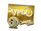 Artwork for Sticker | Xyp9x (Gold) | Cologne 2015