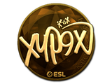 Artwork for Sticker | Xyp9x (Gold) | Katowice 2019