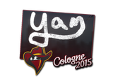 Sticker | yam | Cologne 2015