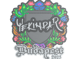 Artwork for Sticker | YEKINDAR (Embroidered) | Budapest 2025