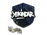 Artwork for Sticker | YEKINDAR (Glitter) | Paris 2023
