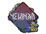 Artwork for Sticker | YEKINDAR (Glitter) | Rio 2022