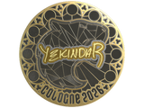 Artwork for Sticker | YEKINDAR (Gold) | Cologne 2026