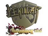 Artwork for Sticker | YEKINDAR (Gold) | Shanghai 2024