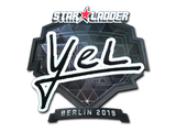 Artwork for Sticker | yel (Foil) | Berlin 2019