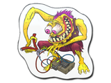 Artwork for Sticker | Yellow Bombster