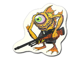 Artwork for Sticker | Yellow Cyclawps