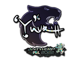 Artwork for Sticker | yuurih (Glitter) | Antwerp 2022
