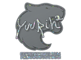 Artwork for Sticker | yuurih (Glitter) | Copenhagen 2024