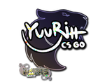 Artwork for Sticker | yuurih (Glitter) | Paris 2023