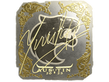 Artwork for Sticker | yuurih (Gold) | Austin 2025