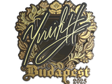 Artwork for Sticker | yuurih (Gold) | Budapest 2025