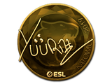 Artwork for Sticker | yuurih (Gold) | Katowice 2019