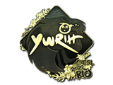 Artwork for Sticker | yuurih (Gold) | Rio 2022