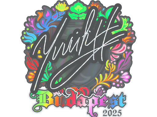 Sticker | yuurih (Holo) | Budapest 2025