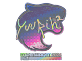 Artwork for Sticker | yuurih (Holo) | Copenhagen 2024