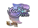 Artwork for Sticker | yuurih (Holo) | Paris 2023