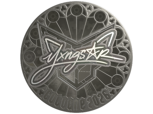 Sticker | yxngstxr (Foil) | Cologne 2026