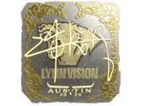Artwork for Sticker | z4KR (Gold) | Austin 2025