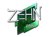 Artwork for Sticker | zehN (Foil) | Boston 2018