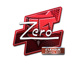 Artwork for Sticker | Zero (Foil) | Atlanta 2017