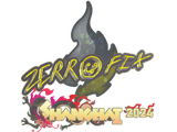 Sticker | zeRRoFIX (Glitter) | Shanghai 2024
