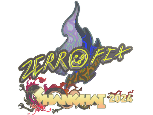 Sticker | zeRRoFIX | Shanghai 2024