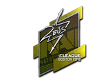 Artwork for Sticker | Zeus | Boston 2018