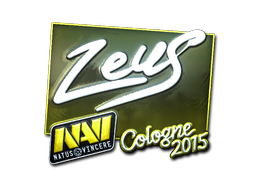 Sticker | Zeus | Cologne 2015