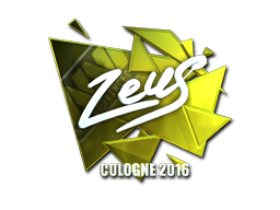 Sticker | Zeus | Cologne 2016