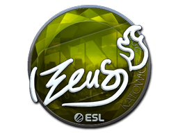 Sticker | Zeus | Katowice 2019