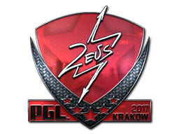 Sticker | Zeus | Krakow 2017