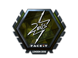 Sticker | Zeus | London 2018