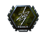 Artwork for Sticker | Zeus (Foil) | London 2018