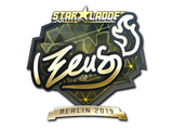 Artwork for Sticker | Zeus (Gold) | Berlin 2019