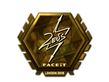 Sticker | Zeus (Gold) | London 2018