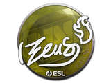 Artwork for Sticker | Zeus | Katowice 2019
