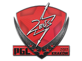 Artwork for Sticker | Zeus | Krakow 2017