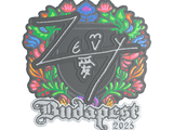 Artwork for Sticker | zevy (Embroidered) | Budapest 2025