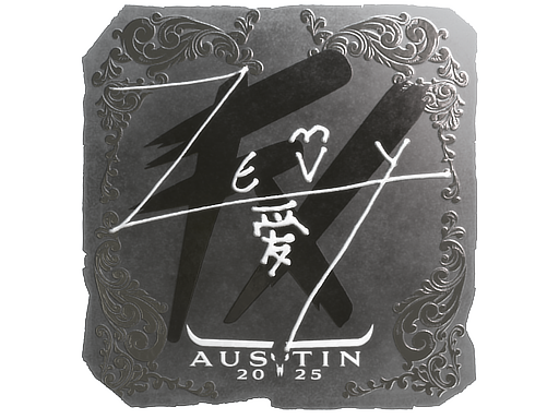 Sticker | zevy | Austin 2025