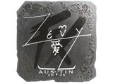 Artwork for Sticker | zevy (Foil) | Austin 2025