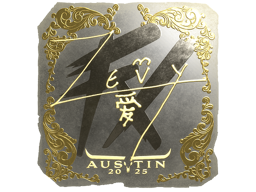 Sticker | zevy | Austin 2025