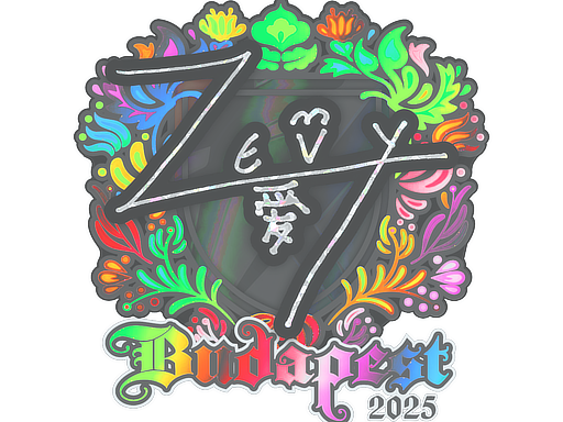 Sticker | zevy | Budapest 2025