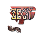 Artwork for Sticker | zevy (Holo) | Paris 2023