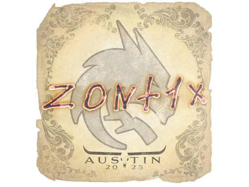 Sticker | zont1x | Austin 2025