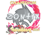 Artwork for Sticker | zont1x (Champion) | Shanghai 2024