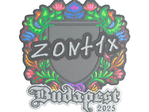 Sticker | zont1x | Budapest 2025