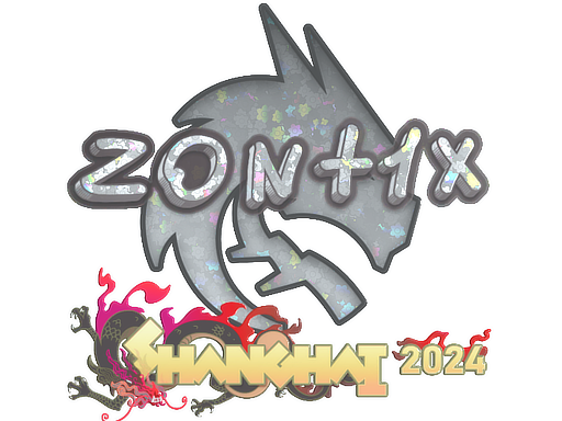 Sticker | zont1x (Glitter) | Shanghai 2024