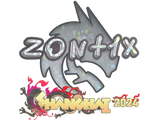 Artwork for Sticker | zont1x (Glitter) | Shanghai 2024
